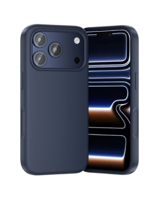 Funda Silicona con Magsafe Vention KVCLCD-40/ Compatible con iPhone 17 Pro Max/ Azul Medianoche