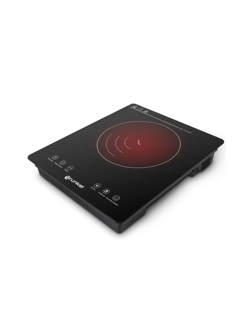 Placa de Inducción Grunkel PIN-2000/ 1 placa de 180mm/ 2000W