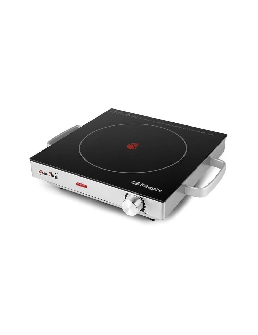 Vitrocerámica Orbegozo PCE 5000/ 1 placa 205mm/ 2000W