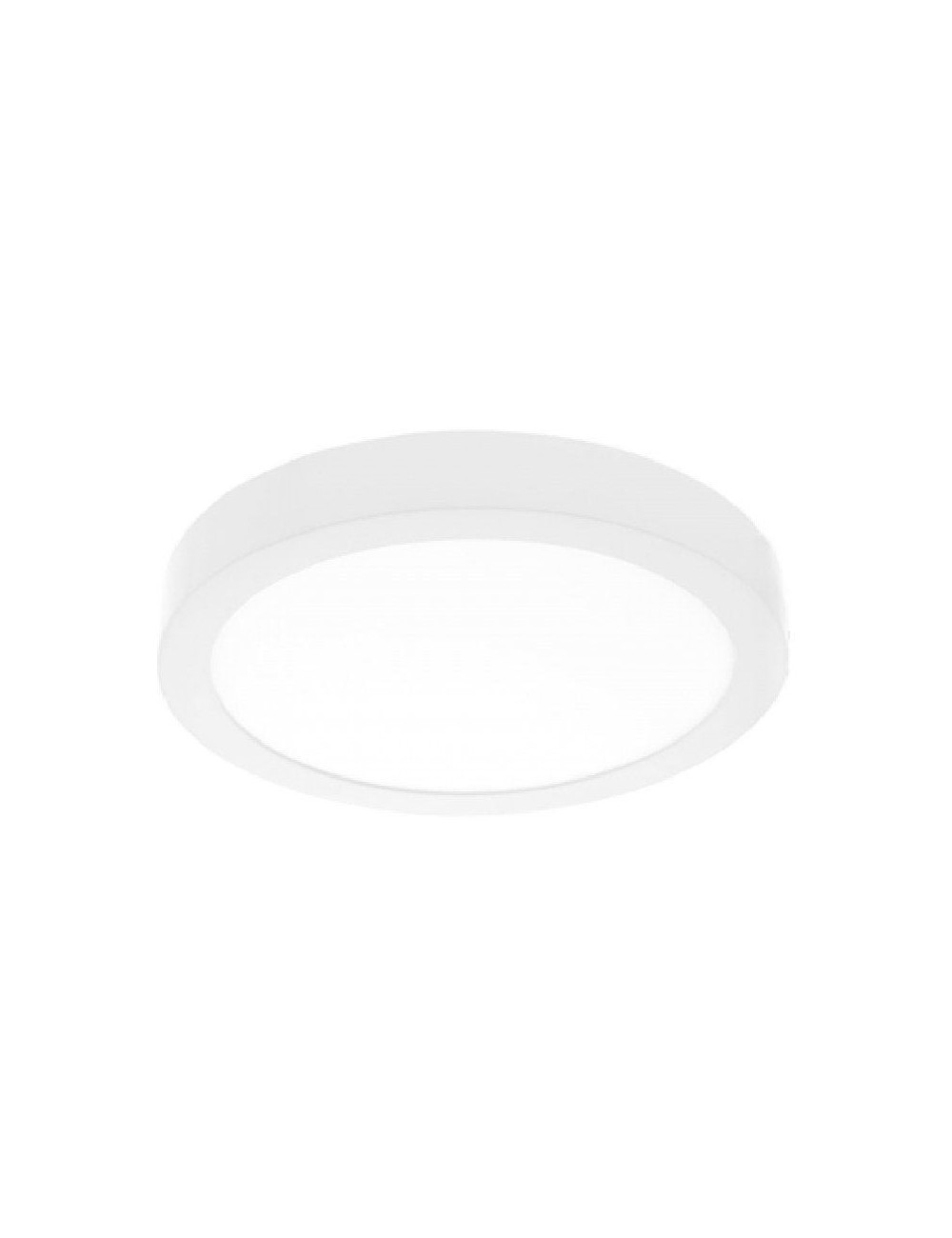 Downlight Iglux SUP-102307-NB V2/ Circular/ Ø120 x 35mm/ Potencia 7W/ 540 Lúmenes/ 4000ºK/ Blanco
