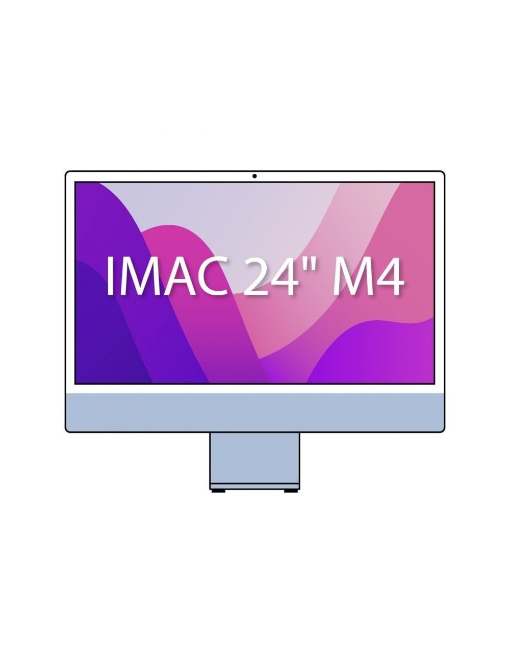 Apple iMac 24' Retina 4,5K / M4 10-Core CPU/ 24Gb/ 512Gb SSD/ 10-Core GPU/ Azul
