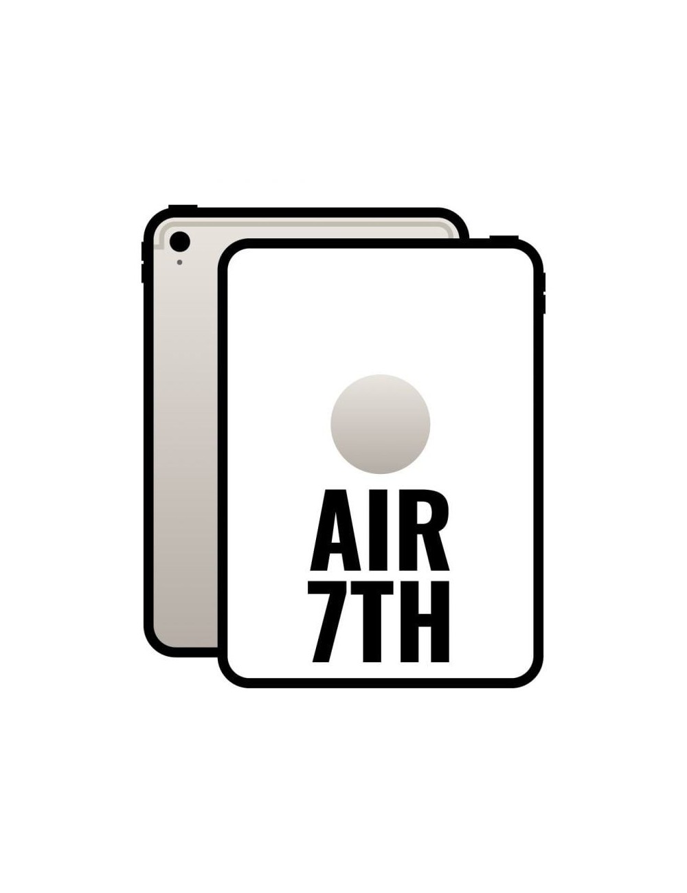 Apple iPad Air 13' 7th Wi-Fi/ M3/ 256GB/ Blanco Estrella