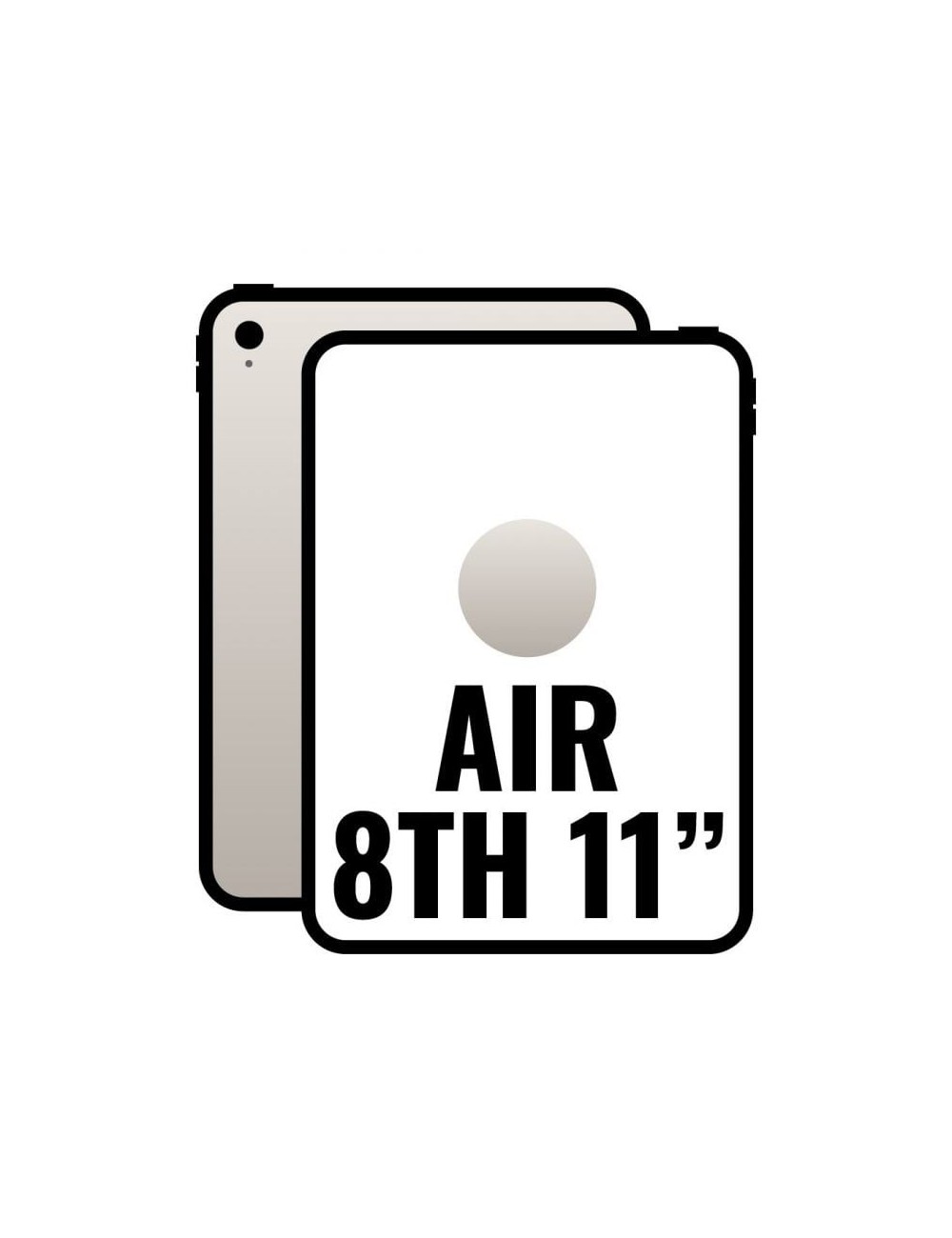 Apple iPad Air 11' 8th Wi-Fi/ M4/ 256GB/ Blanco Estrella