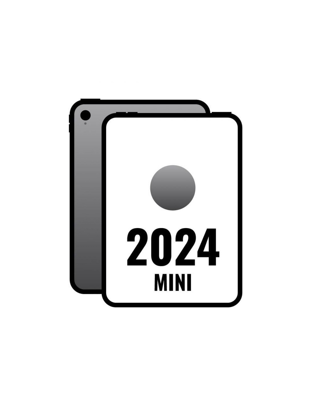 iPad Mini 8.3' 2024 7th WiFi/ A17 Pro/ 128GB/ Gris Espacial- MXN63TY/A