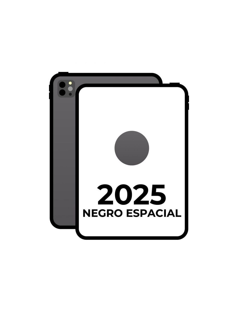 Apple iPad Pro 11' 2025 6th WiFi/ M5/ 256GB/ Negro Espacial
