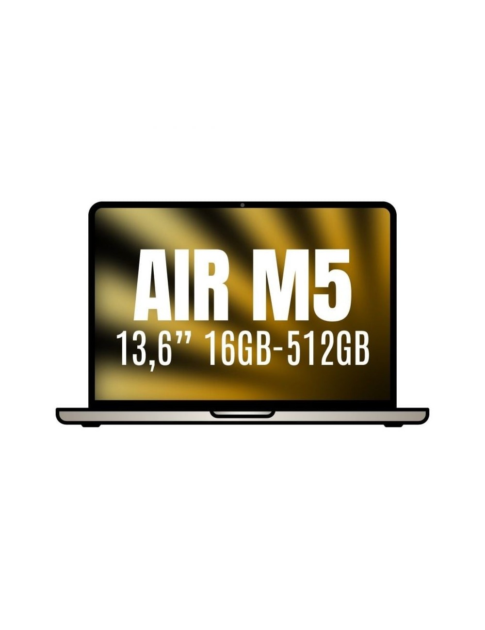 Apple Macbook Air 13,6'/ M5 10-Core CPU/ 16GB/ 512GB SSD/ 8-Core GPU/ Blanco Estrella