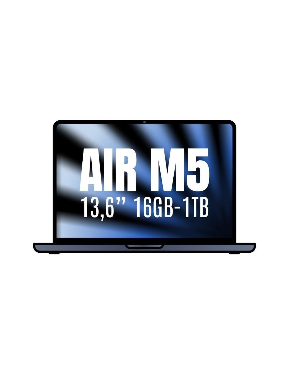 Apple Macbook Air 13,6'/ M5 10-Core CPU/ 16GB/ 1TB SSD/ 10-Core GPU/ Medianoche