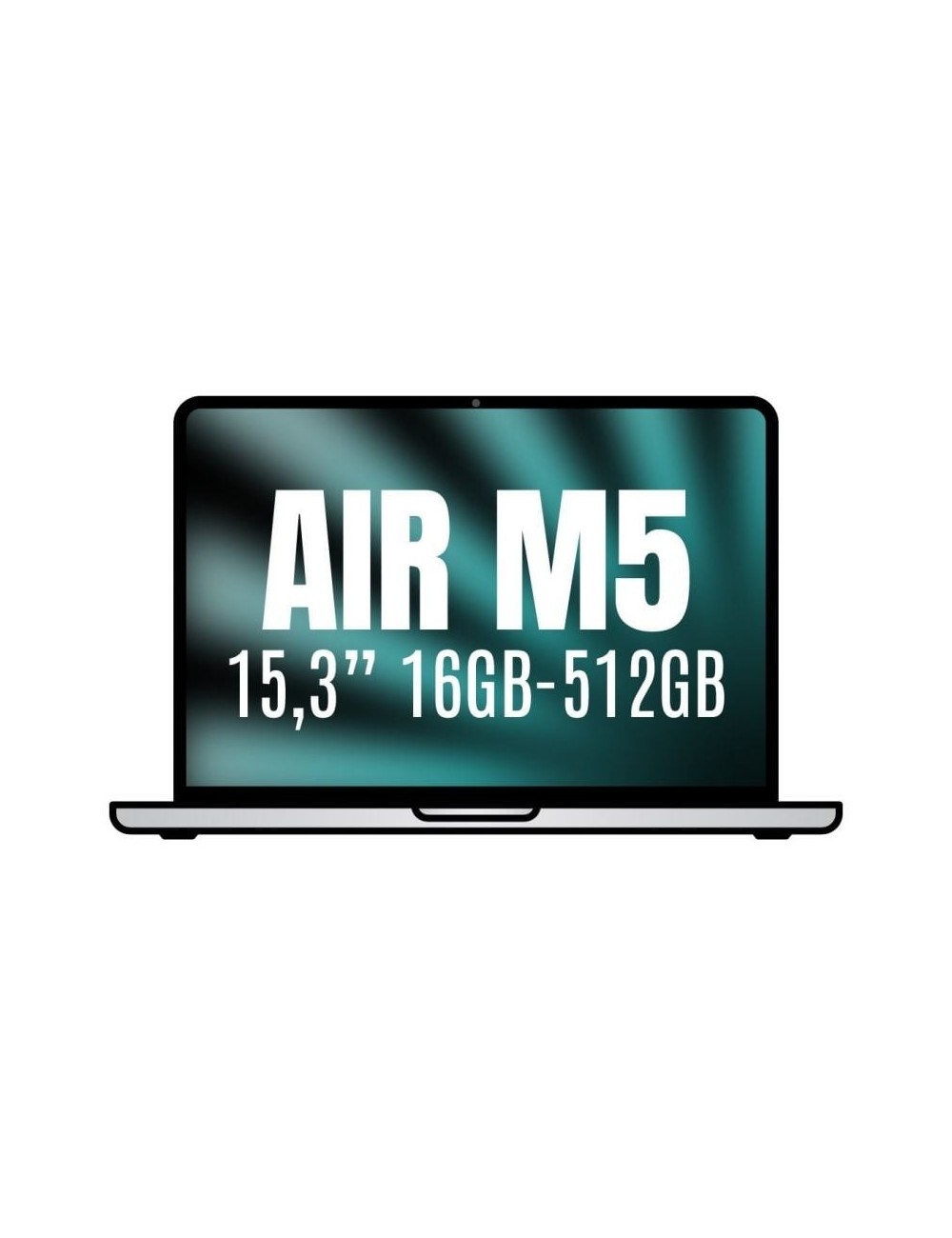 Apple Macbook Air 15,3'/ M5 10-Core CPU/ 16GB/ 512GB SSD/ 10-Core GPU/ Plata