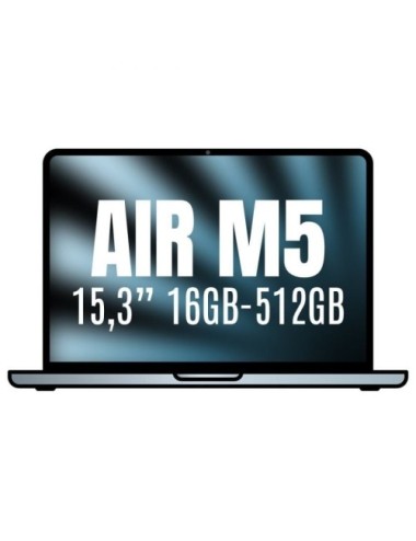 Apple Macbook Air 15,3'/ M5 10-Core CPU/ 16GB/ 512GB SSD/ 10-Core GPU/ Azul
