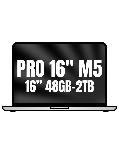 Apple Macbook Pro 16'/ M5 Max 18-Core CPU/ 48GB/ 2TB SSD/ 40-Core GPU/ Plata