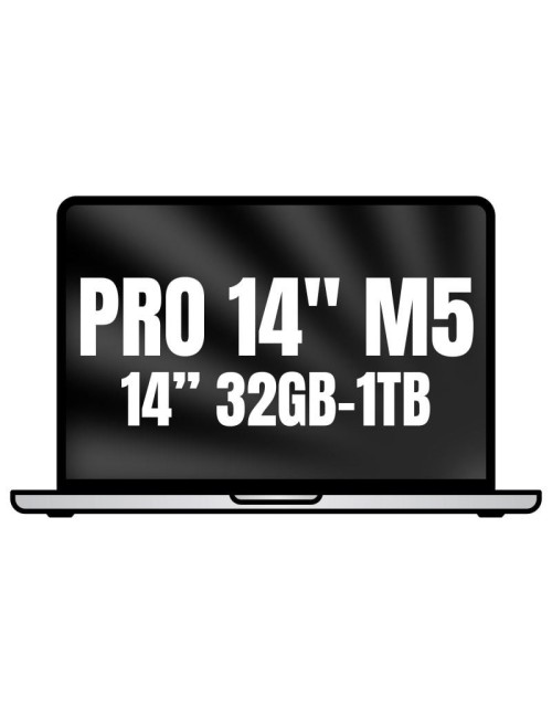 Apple Macbook Pro 14'/ M5 10-Core CPU/ 32GB/ 1TB SSD/ 10-Core GPU/ Plata