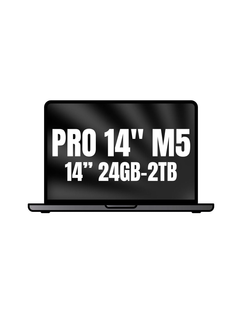 Apple Macbook Pro 14'/ M5 Pro 15-Core CPU/ 24GB/ 2TB SSD/ 16-Core GPU/ Negro Espacial