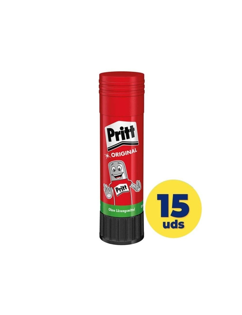 Expositor de Pegamento en Barra Pritt/ 43g/ 15 unidades