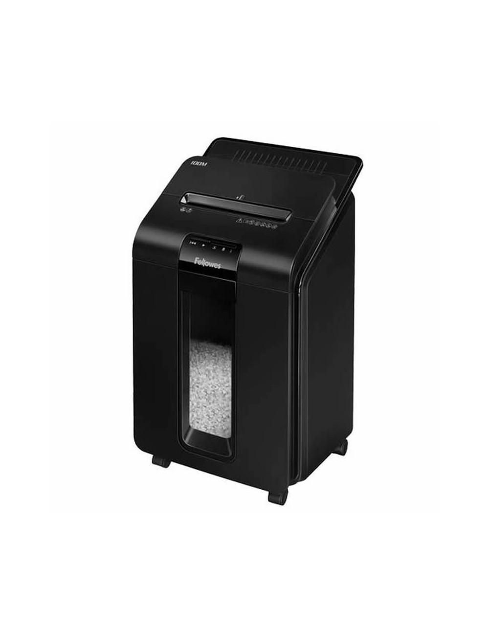 Destructora Fellowes AutoMax 100M/ Microcorte de 4 x 10mm/ Negra