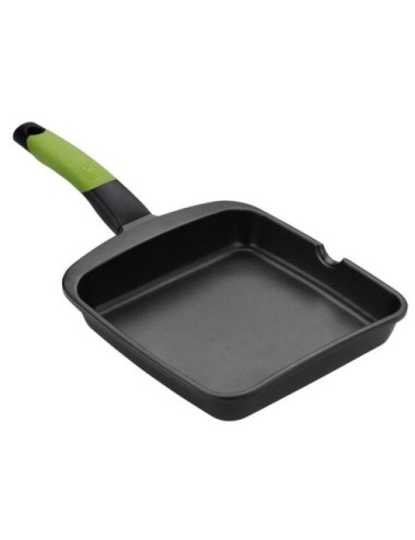 Asador Bra Prior A121459/ Ø28cm/ Aluminio fundido/ Apto para Inducción