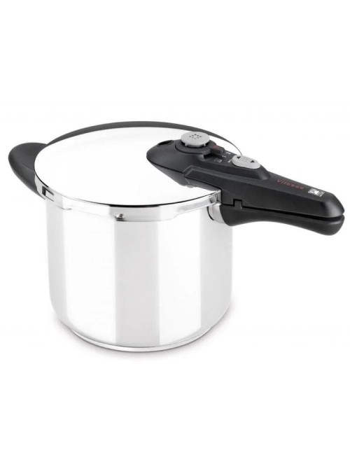 Olla a Presión Bra Vitesse A185100/ Ø20cm/ 3L/ Acero Inoxidable/ Apta para Inducción