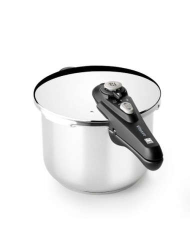 Olla a Presión Bra Vitesse A185104/ Ø24cm/ 9L/ Acero Inoxidable/ Apta para Inducción