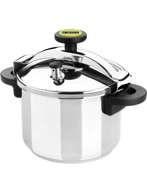 Olla a Presión Monix Classica M530001/ Ø22cm/ 4L/ Acero Inoxidable/ Apta para Inducción