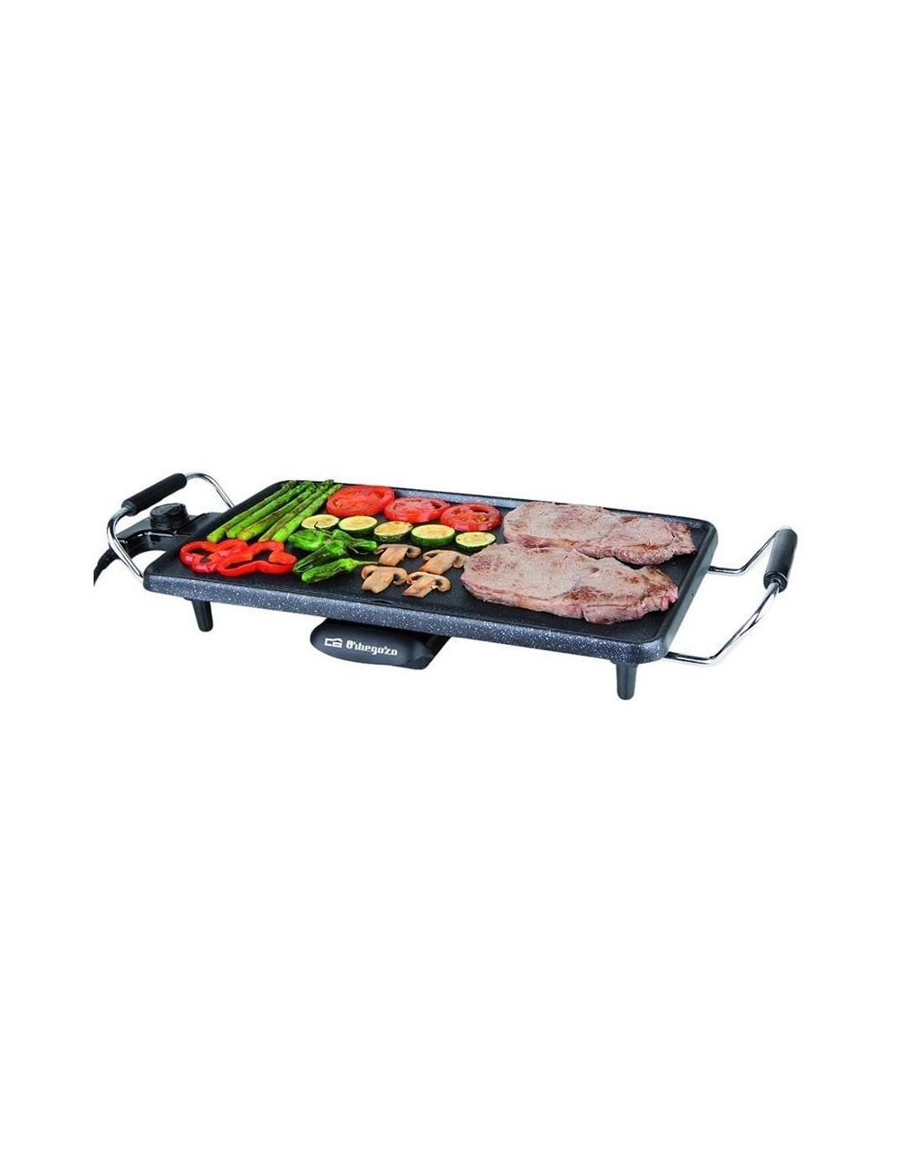 Plancha de Asar Orbegozo TBC 3000/ 2000W/ Tamaño 220*430mm