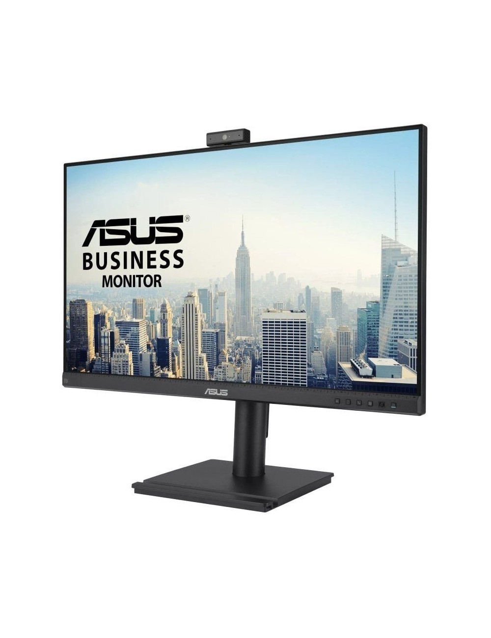 Monitor Profesional Asus BE279QFK 27'/ Full HD/ Webcam/ Multimedia/ Regulable en altura/ Negro