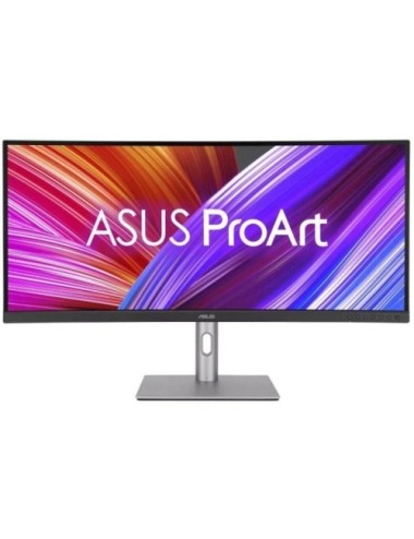 Monitor Profesional Asus ProArt Display PA34VCNV 34'/ UWQHD/ Multimedia/ Regulable en altura/ Negro y Plata