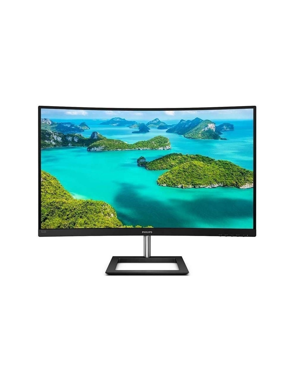 Monitor Profesional Curvo Philips E-Line 322E1C 31.5'/ Full HD/ Negro