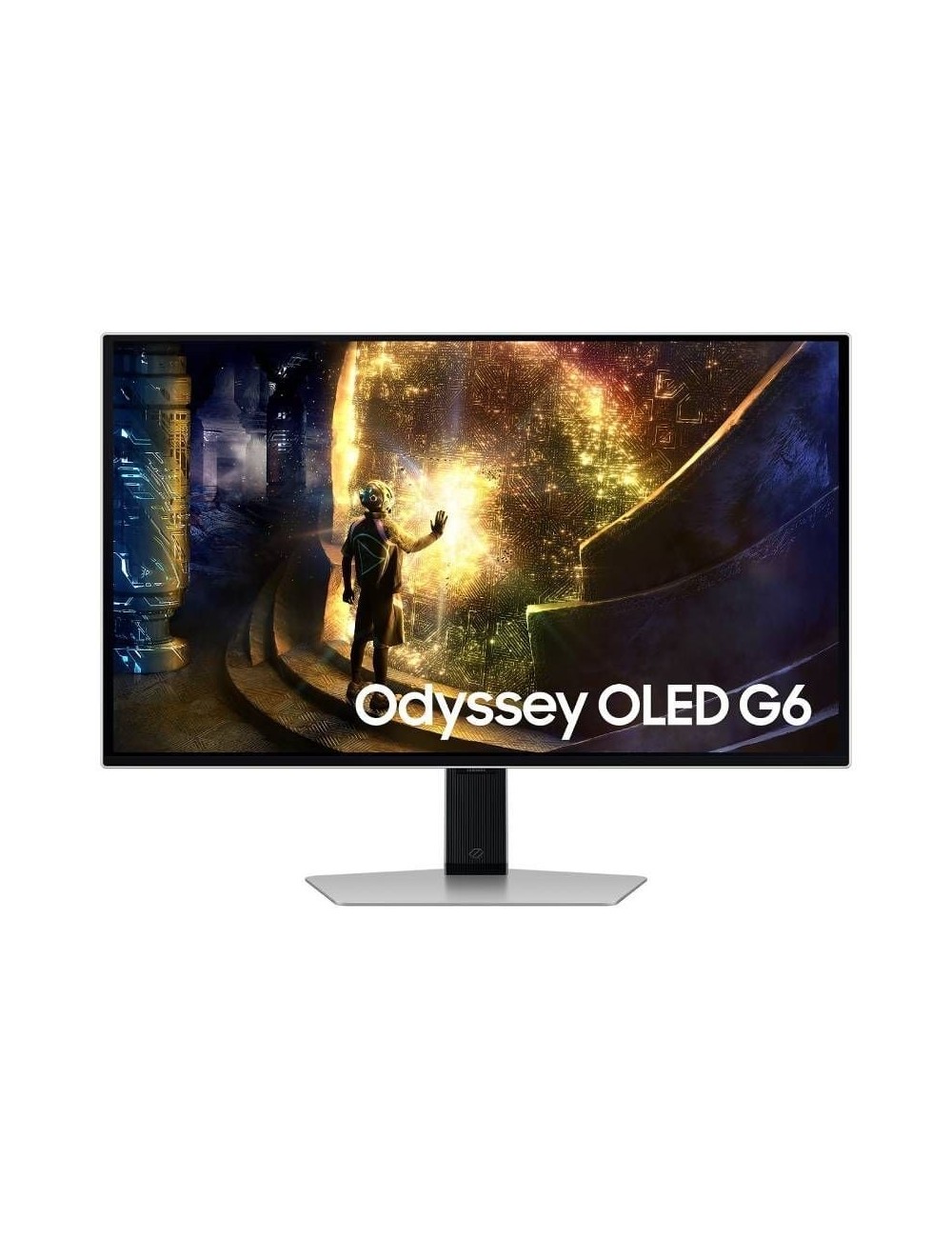 Smart Monitor Gaming Samsung OLED Odyssey G6 S27DG610SU 27'/ QHD/ 0.03ms/ 240Hz/ VA/ Regulable en altura/ Smart TV/ Plata