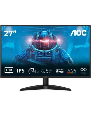 Monitor Gaming AOC 27B36X 27'/ Full HD/ 0.5ms/ 180Hz/ IPS/ Negro