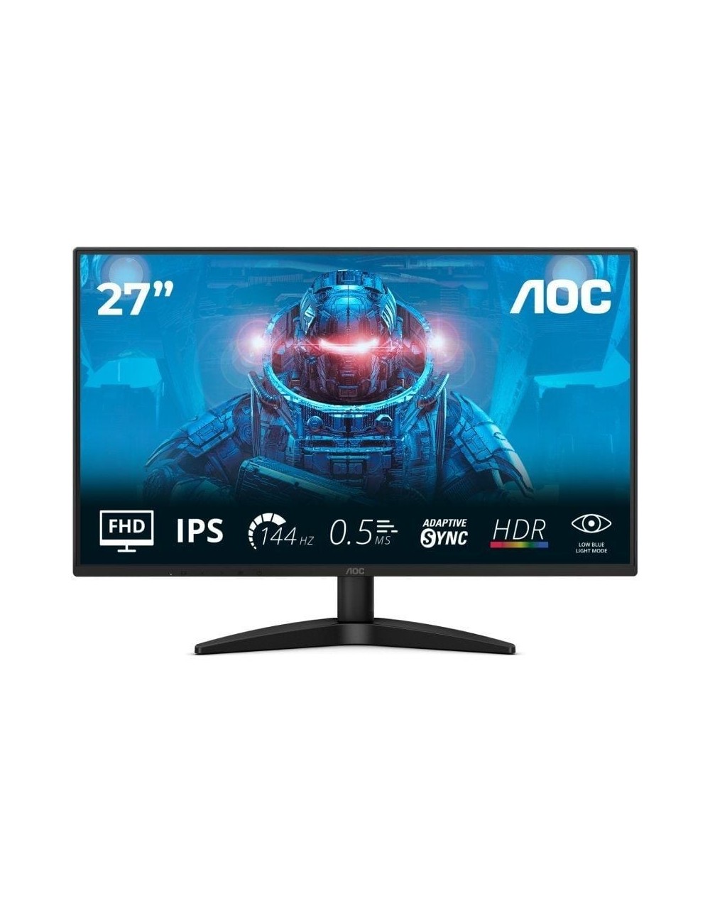 Monitor Gaming AOC 27B36X 27'/ Full HD/ 0.5ms/ 180Hz/ IPS/ Negro