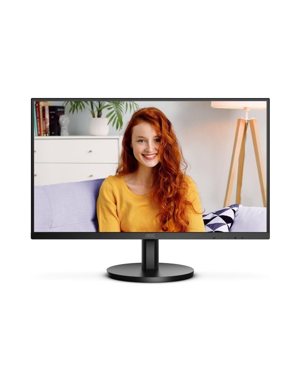 Monitor Profesional AOC U27B3A 27'/ 4K/ Multimedia/ Negro