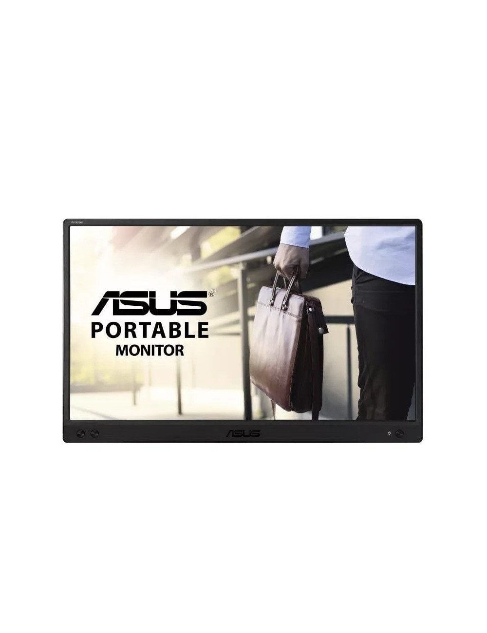 Monitor Portátil Asus ZenScreen MB166C 15.6'/ Full HD/ Negro