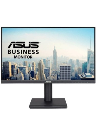 Monitor Profesional Asus VA24DQFS 23.8'/ Full HD/ Multimedia/ Regulable en altura/ Negro