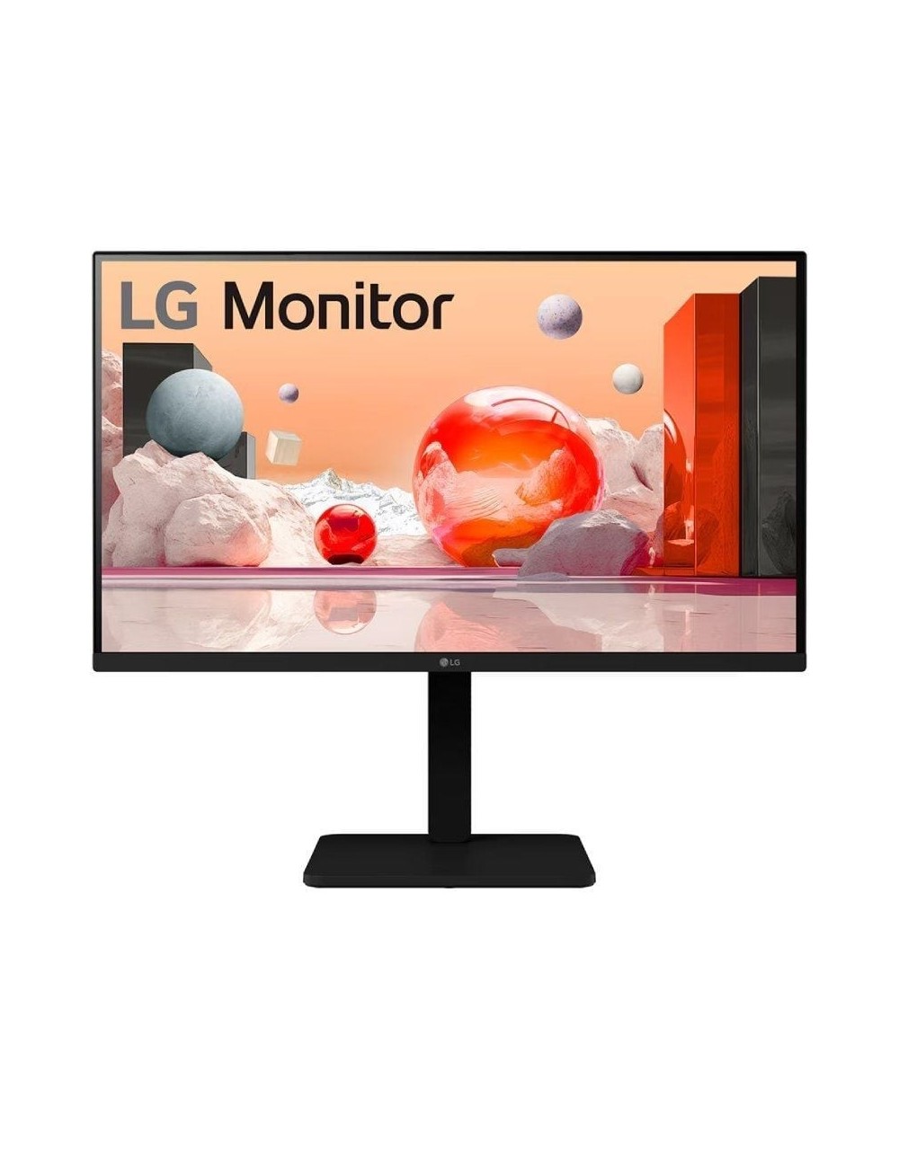 Monitor Profesional LG 27BA560-B 27'/ Full HD/ Multimedia/ Regulable en altura/ Negro
