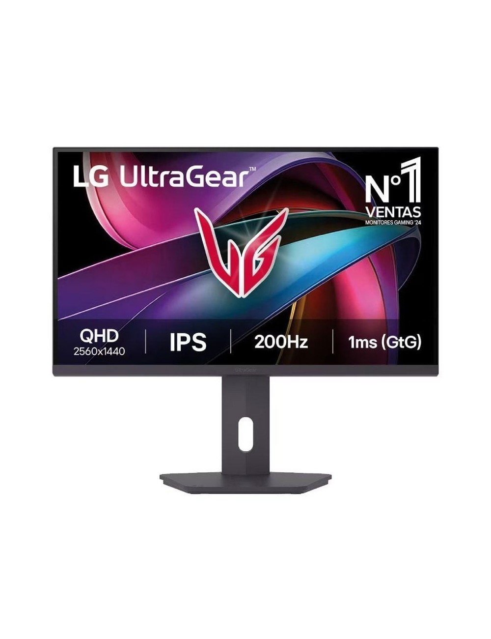 Monitor Gaming LG UltraGear 27G610A-B 27'/ QHD/ 1ms/ 200Hz/ IPS/ Regulable en altura/ Negro