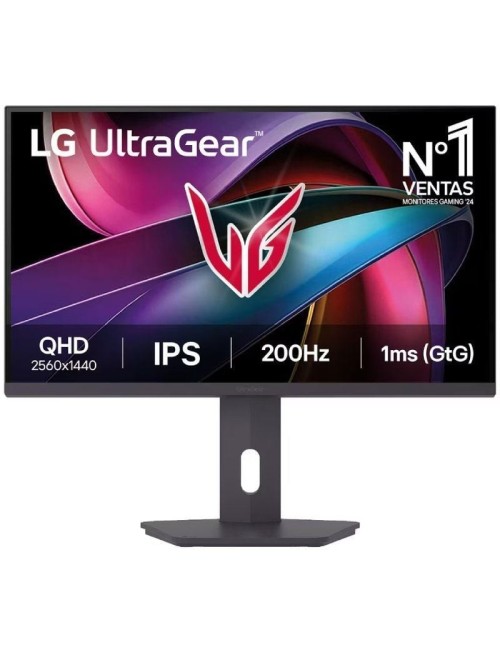 Monitor Gaming LG UltraGear 27G610A-B 27'/ QHD/ 1ms/ 200Hz/ IPS/ Regulable en altura/ Negro