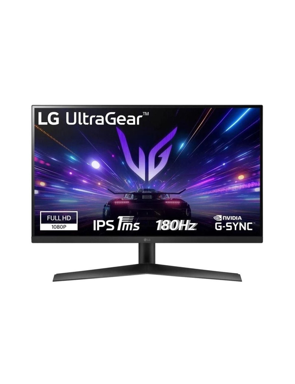 Monitor Gaming LG UltraGear 27GS60F-B 27'/ Full HD/ 1ms/ 180Hz/ IPS/ Negro