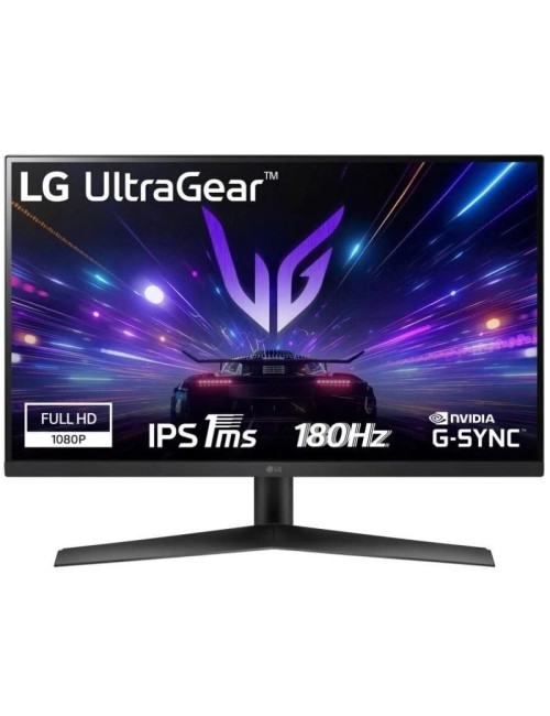 Monitor Gaming LG UltraGear 27GS60F-B 27'/ Full HD/ 1ms/ 180Hz/ IPS/ Negro