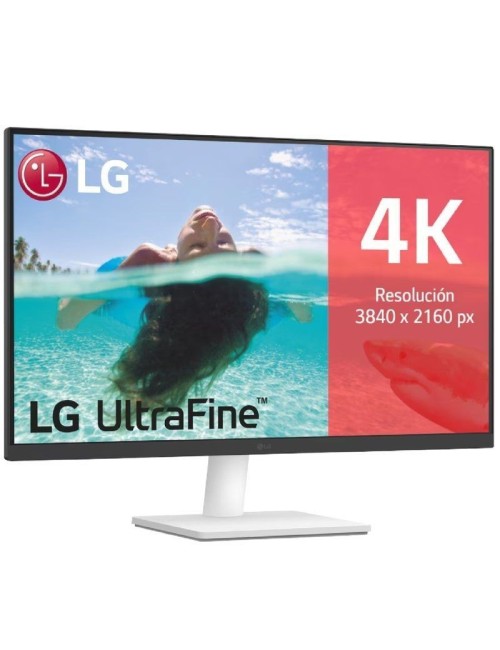 Monitor Polivalente LG UltraFine 27US500-W 27'/ 4K/ Multimedia/ Blanco