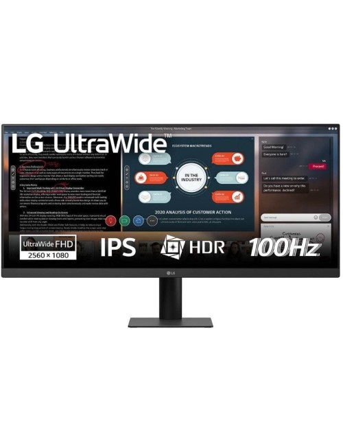 Monitor Profesional Ultrapanorámico LG 29U511A-B 29'/ WFHD/ Negro