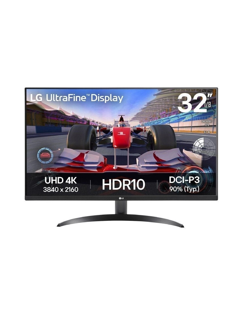 Monitor Profesional LG UltraFine 32UR500K-B 31.5'/ 4K/ Multimedia/ Negro