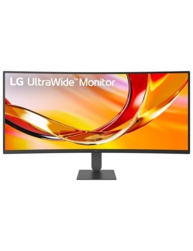 Monitor Profesional Ultrapanorámico LG UltraWide 34U640B-B 34'/ WQHD/ Regulable en altura/ Negro