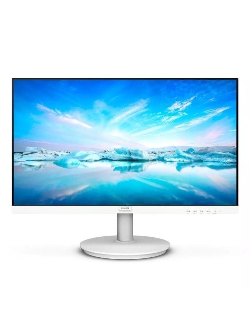 Monitor Philips 241V8AW 23.8'/ Full HD/ Multimedia/ Blanco