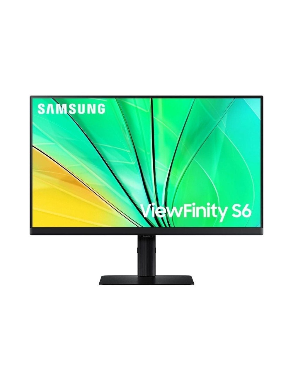 Monitor Profesional Samsung ViewFinity S6 S24D600EAU 24'/ QHD/ Regulable en altura/ Negro