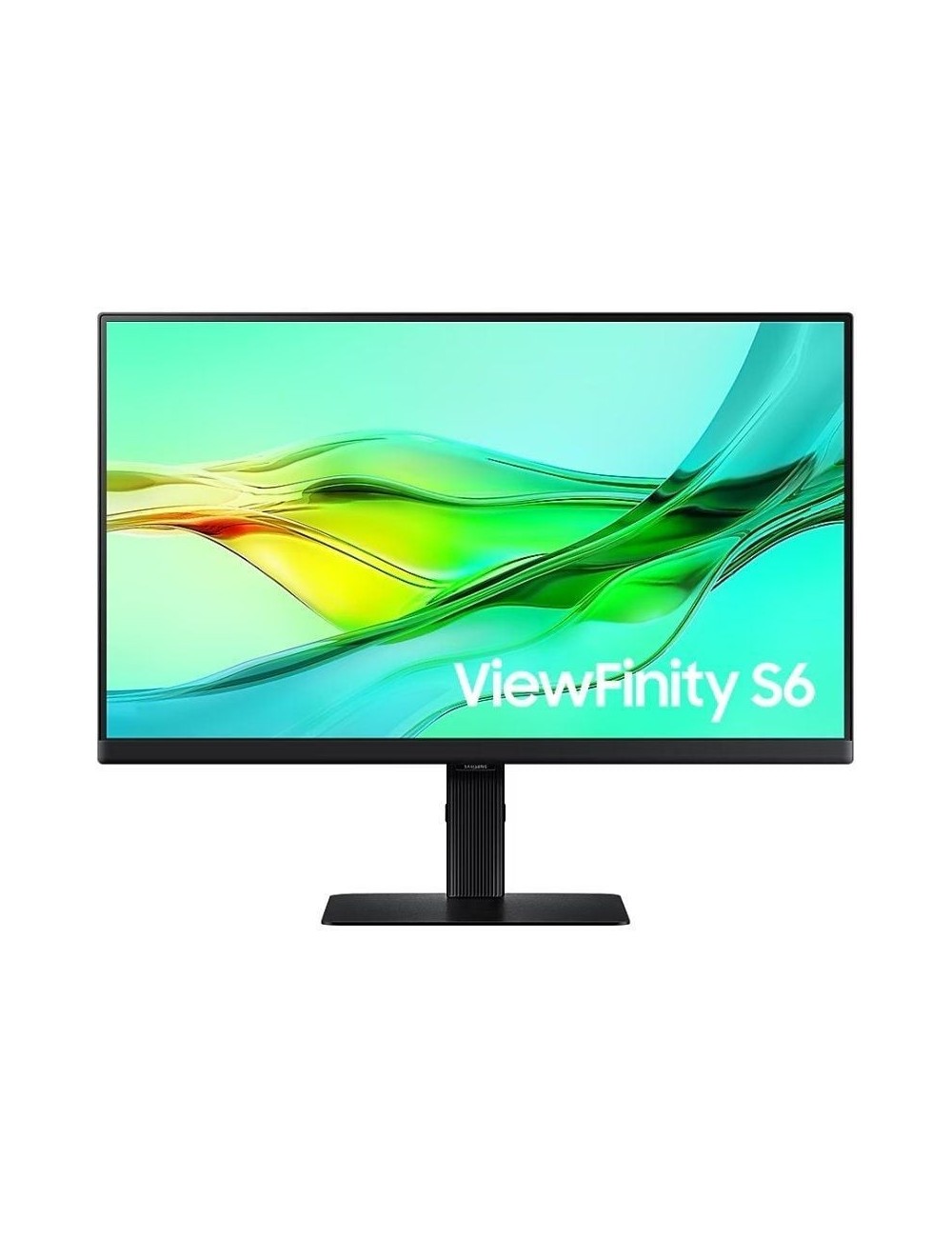 Monitor Profesional Samsung ViewFinity S6 S60UD S24D600UAU 24'/ QHD/ Regulable en Altura/ Negro