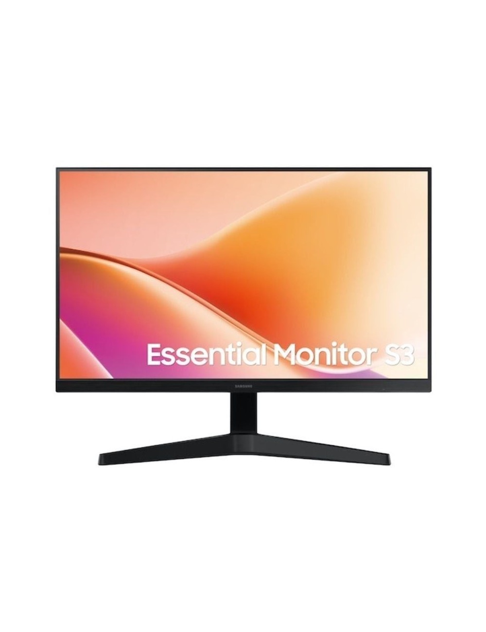 Monitor Profesional Samsung Essential Monitor S3 S24F330EAU/ 24'/ Full HD/ Negro