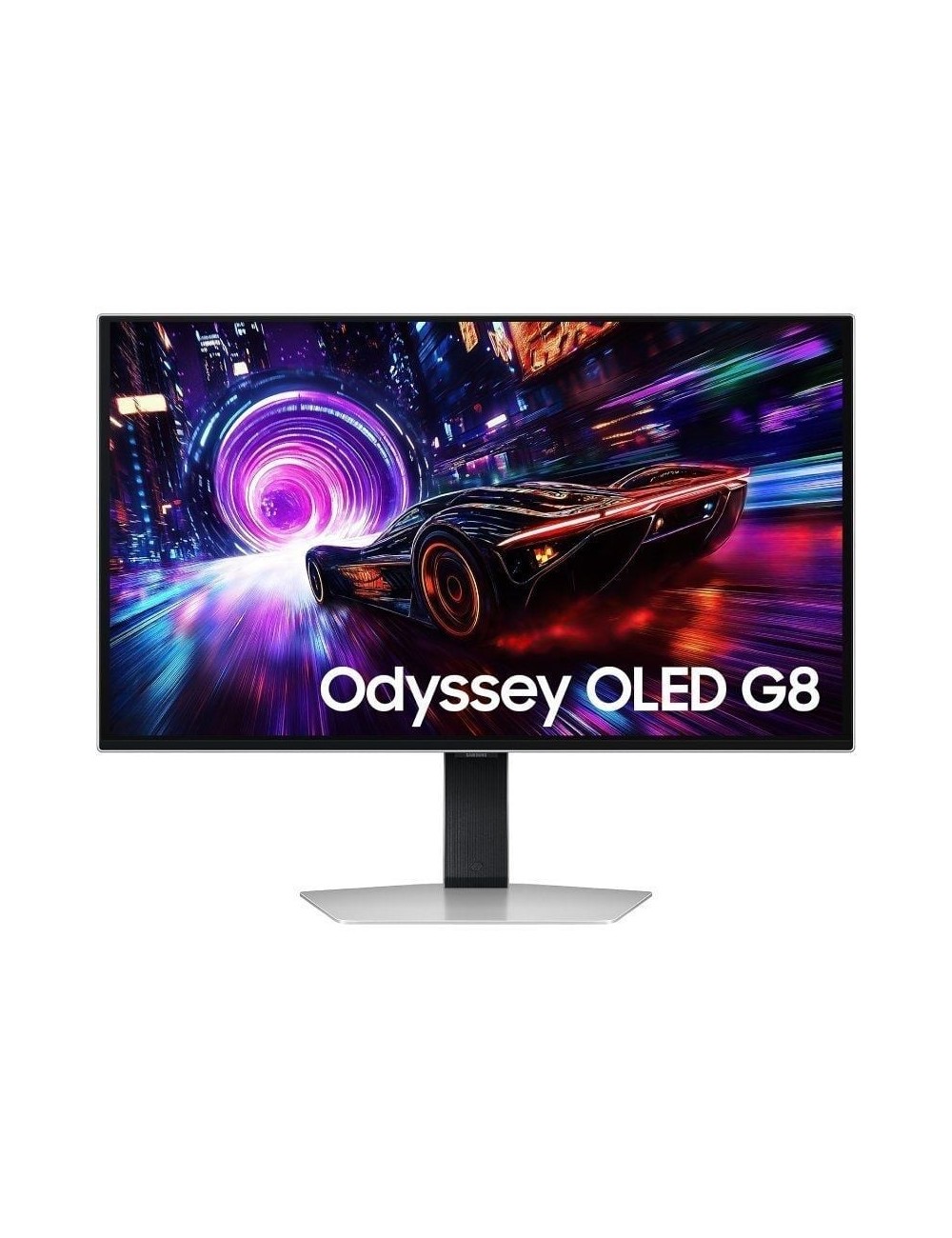Monitor Gaming Samsung Odyssey OLED G8 G81SF S27FG816SU 27'/ 4K/ 0.03ms/ 240Hz/ QD-OLED/ Regulable en altura/ Plata