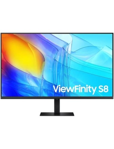 Monitor Profesional Samsung ViewFinity S8 S80D S37D802EAU 37'/ 4K/ Regulable en altura/ Negro