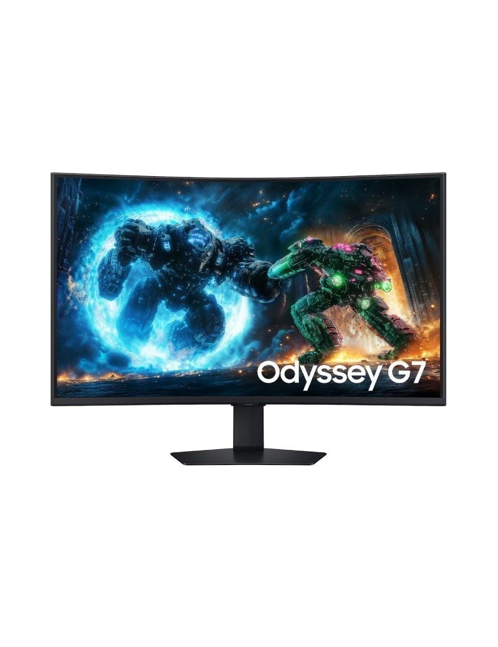 Monitor Gaming Samsung Odyssey G7 G75F 37'/ 4K/ 1ms/ 165Hz/ VA/ Regulable en altura/ Negro