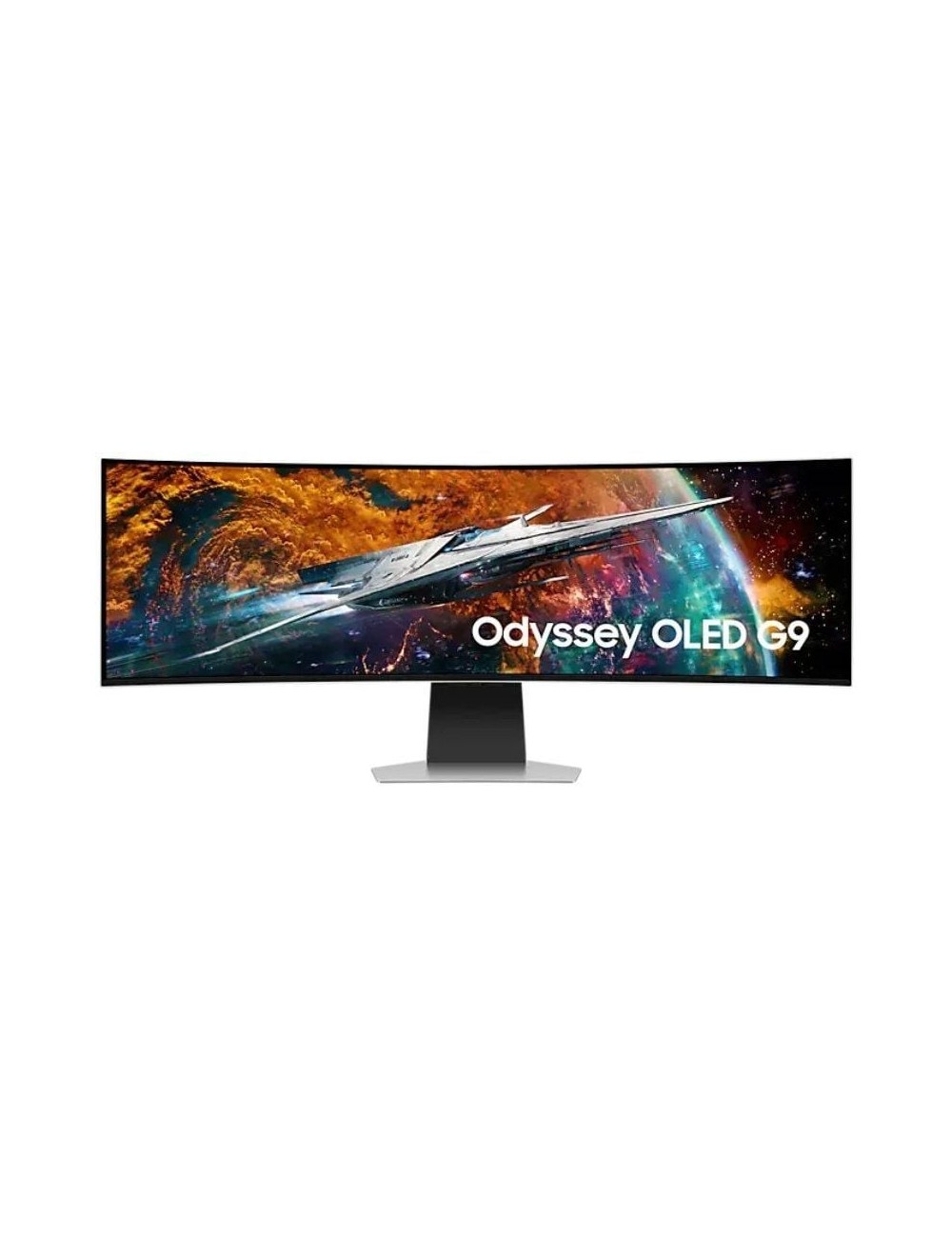 Smart Monitor Gaming Ultrapanorámico Curvo Samsung Odyssey OLEDG9 S49CG954SU 49'/ Dual QHD/ 0.03ms/ 240Hz/ OLED/ Multimedia/ Reg