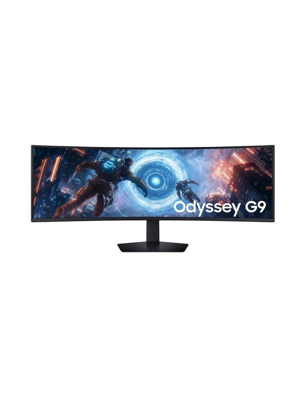 Monitor Gaming Ultrapanorámico Curvo Samsung Odyssey G9 G91F S49FG910EU 49'/ Dual QHD/ 1ms/ 144Hz/ Regulable en altura/ Negro